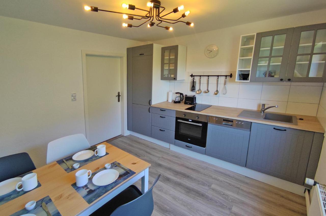 Ferienhaus Kleiner Siedler เบรเมอร์ฮาเฟิน ภายนอก รูปภาพ
