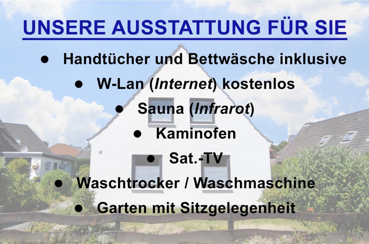 Ferienhaus Kleiner Siedler เบรเมอร์ฮาเฟิน ภายนอก รูปภาพ